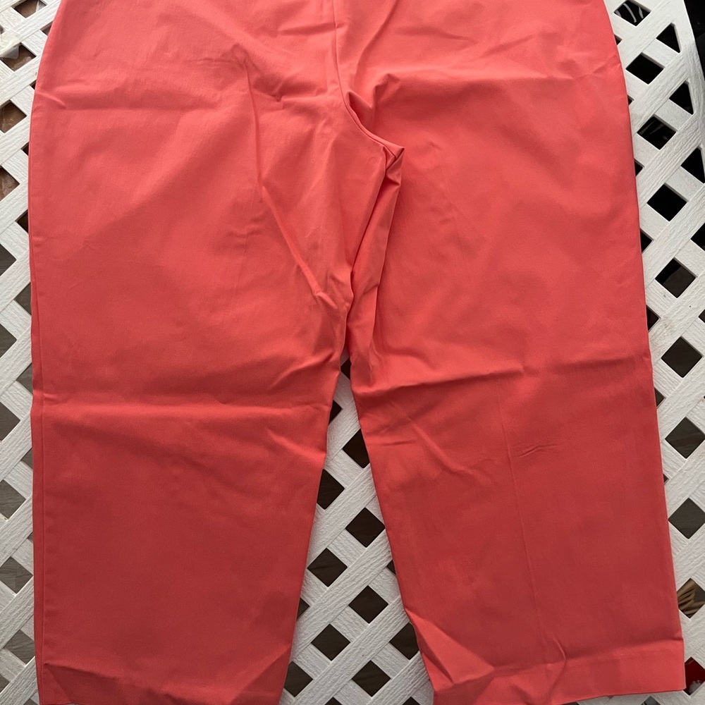 JM Collection Rivet-Detail Capri Pants - 2X - New - Picture 3 of 7